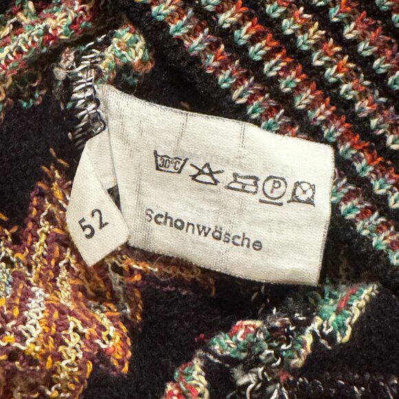 Vintage Baron von Stain unique collared knit sweater (size M) - Picture 11 of 15